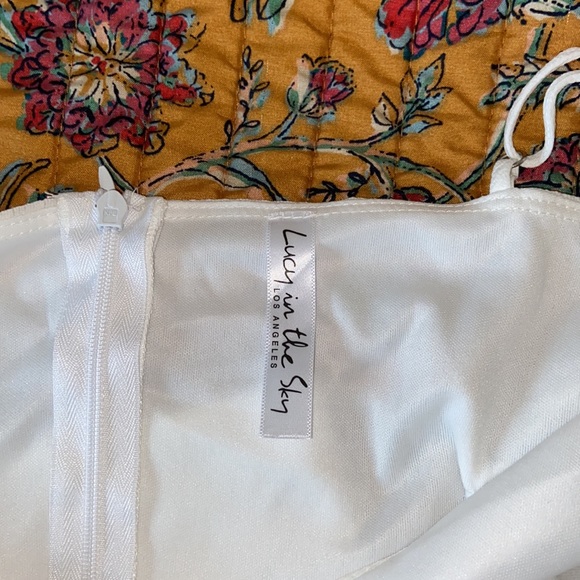 shelby ruffle babydoll romper from lucy in the sky - Picture 4 of 6